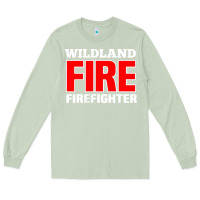 Matcha wildland fire rescue department firefighters firemen uniform Long Sleeve Tee - linhVisuals