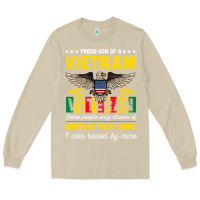 Mushroom proud vietnam veteran son gifts raised by my hero veteran day Long Sleeve Tee - linhVisuals