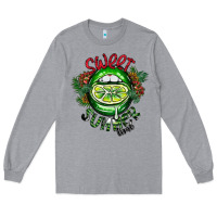 Heather Grey summer time Long Sleeve Tee - CowhideDigitalArt