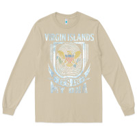 Mushroom virgin islands virgin islander Long Sleeve Tee - linhVisuals
