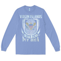 Colony Blue virgin islands virgin islander Long Sleeve Tee - linhVisuals