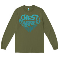 Army Green doctor mike merch chest compressions Long Sleeve Tee - linhVisuals