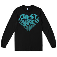 Black doctor mike merch chest compressions Long Sleeve Tee - linhVisuals