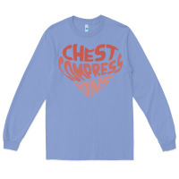 Colony Blue doctor mike merch chest compressions Long Sleeve Tee - linhVisuals