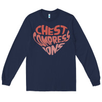 Navy doctor mike merch chest compressions Long Sleeve Tee - linhVisuals