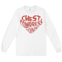 White doctor mike merch chest compressions Long Sleeve Tee - linhVisuals
