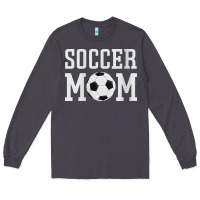 Smoke womens soccer mama soccer mom Long Sleeve Tee - linhVisuals