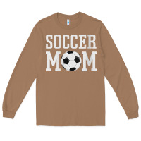Toasted Coconut womens soccer mama soccer mom Long Sleeve Tee - linhVisuals