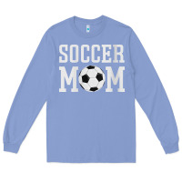 Colony Blue womens soccer mama soccer mom Long Sleeve Tee - linhVisuals
