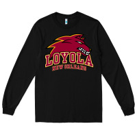 Black loyola college prep Long Sleeve Tee - linhVisuals