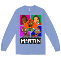 Colony Blue Martin TV Show Long Sleeve Tee - linhVisuals
