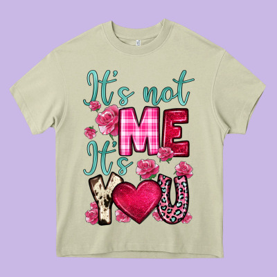 It S Not Me It S You Heavy Core Tee Designed By Oliviacreatesart