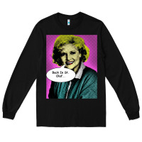 Black golden girls betty Long Sleeve Tee - linhVisuals