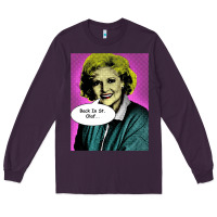 Plum golden girls betty Long Sleeve Tee - linhVisuals
