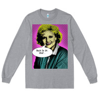 Heather Grey golden girls betty Long Sleeve Tee - linhVisuals