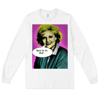 White golden girls betty Long Sleeve Tee - linhVisuals
