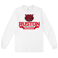 White ruston high school Long Sleeve Tee - linhVisuals
