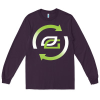 Plum optic team  gaming Long Sleeve Tee - linhVisuals
