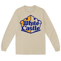 Mushroom white castle high school Long Sleeve Tee - linhVisuals