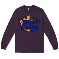 Plum white castle high school Long Sleeve Tee - linhVisuals