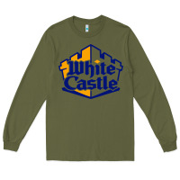 Army Green white castle high school Long Sleeve Tee - linhVisuals