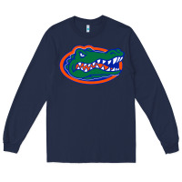 Navy go florida gators football Long Sleeve Tee - linhVisuals