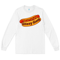 White glizzy gang glizzy gobbler Long Sleeve Tee - linhVisuals
