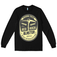 Black deep rock galactic red rock blaster beer , designer   t shirt Long Sleeve Tee - linhVisuals