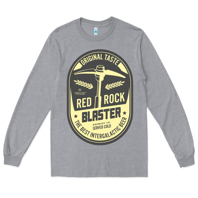 Deep Rock Galactic Red Rock Blaster Beer , Designer   T Shirt Long Sleeve Tee by linhVisuals | Teevron
