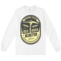 White deep rock galactic red rock blaster beer , designer   t shirt Long Sleeve Tee - linhVisuals