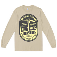 Mushroom deep rock galactic red rock blaster beer , designer   t shirt Long Sleeve Tee - linhVisuals