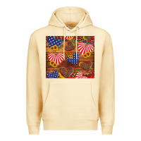 Pina Colada america heart Premium Hoodie - Artiststas