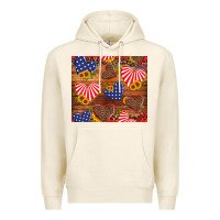 Tofu america heart Premium Hoodie - Artiststas