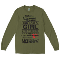Army Green a girls xfire roadster   crossfire Long Sleeve Tee - linhVisuals