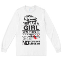 White a girls xfire roadster   crossfire Long Sleeve Tee - linhVisuals