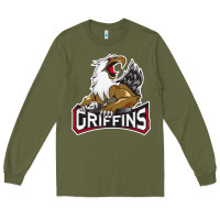 Army Green grand rapids griffins Long Sleeve Tee - linhVisuals