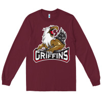 Burgundy grand rapids griffins Long Sleeve Tee - linhVisuals