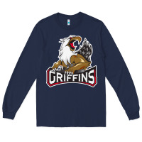 Navy grand rapids griffins Long Sleeve Tee - linhVisuals