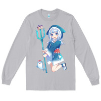 Moon Dust Gawr Gura Long Sleeve Tee - linhVisuals