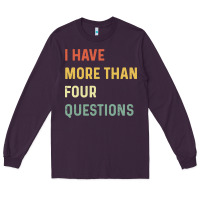 Plum funny passover seder Long Sleeve Tee - linhVisuals