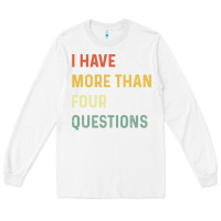 White funny passover seder Long Sleeve Tee - linhVisuals