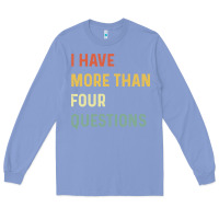 Colony Blue funny passover seder Long Sleeve Tee - linhVisuals