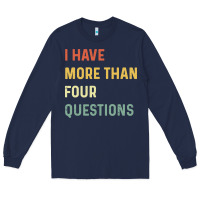 Navy funny passover seder Long Sleeve Tee - linhVisuals