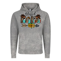 Cloud Rock blessed nana Vintage Hoodie - CowhideDigitalArt