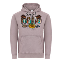 Vintage Zinc blessed nana Vintage Hoodie - CowhideDigitalArt
