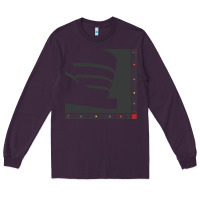 Plum frank lloyd wright design   frank lloyd wright Long Sleeve Tee - linhVisuals