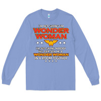 Colony Blue wonder woman Long Sleeve Tee - linhVisuals