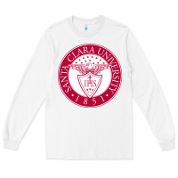 White santa clara u Long Sleeve Tee - linhVisuals