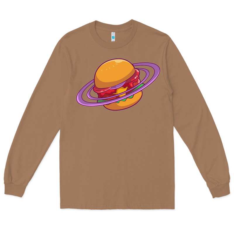 Burger  Saturn Long Sleeve Tee by linhVisuals | Teevron
