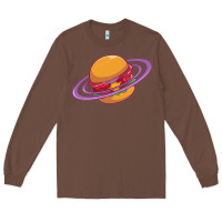 Chestnut Burger  Saturn Long Sleeve Tee - linhVisuals